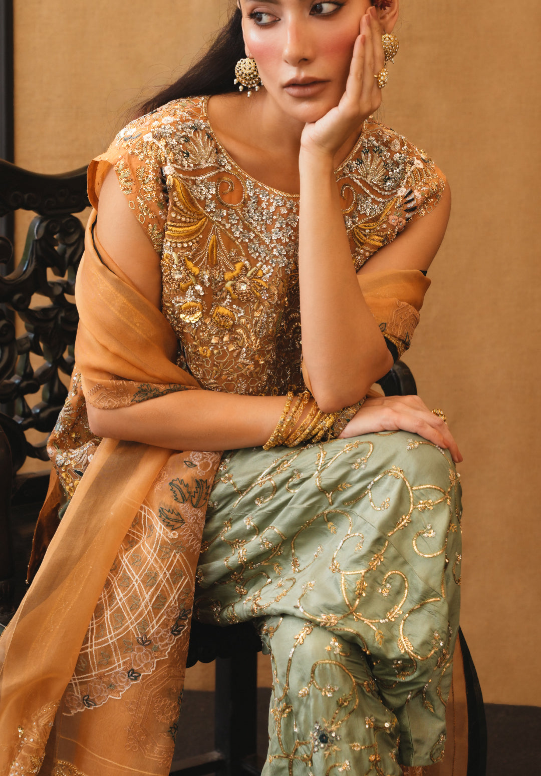Isphan , Shalwar & Duputta