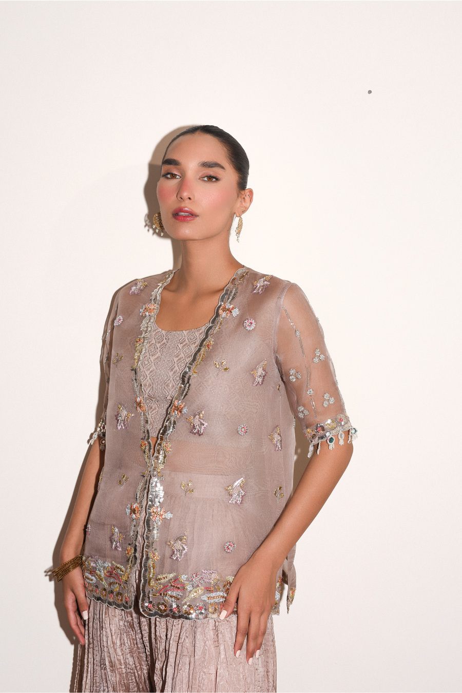 Dilara jacket Inner & Crushed Pants