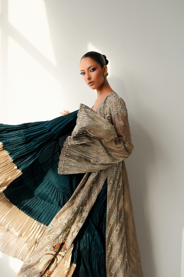 Shikargah Coat w/ Choli
