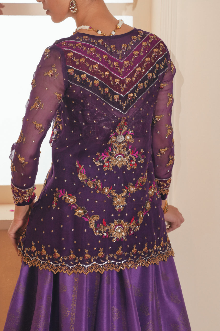 Mehfil jacket set