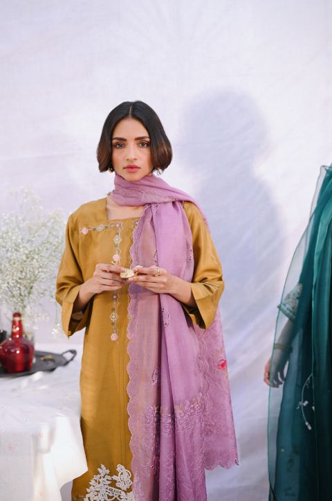 Deena Kurta w/ Dupatta and Izar (Sample)