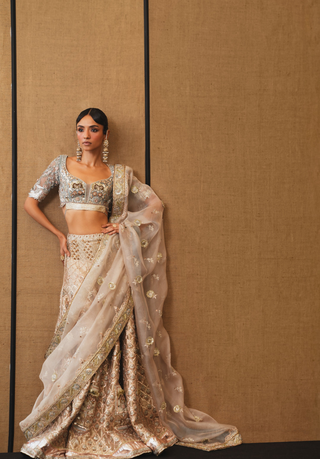 Shalimar choli , Duputta & Lehangha