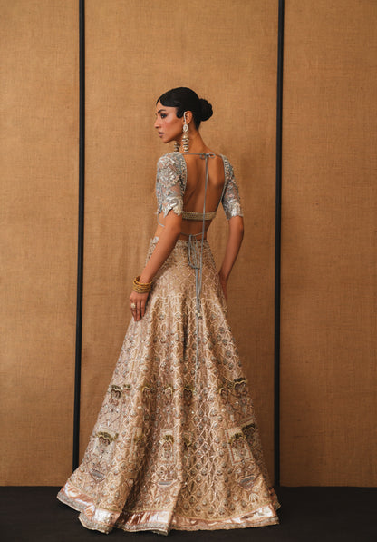 Shalimar choli , Duputta & Lehangha