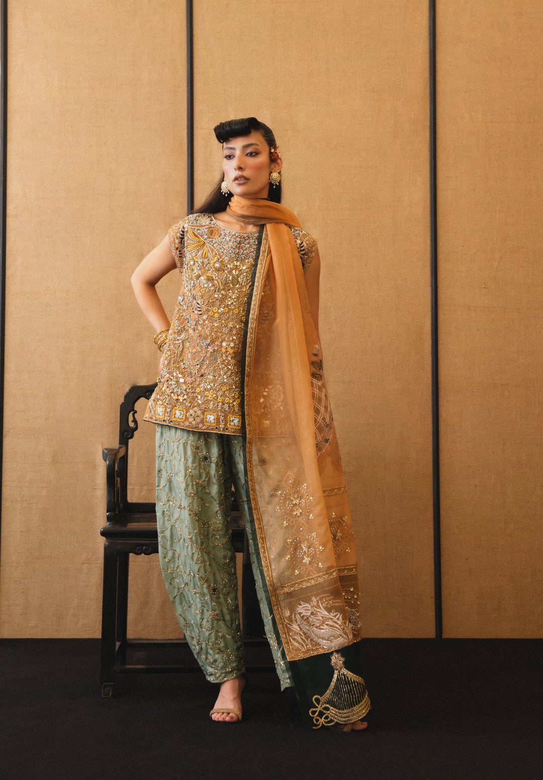 Isphan , Shalwar & Duputta