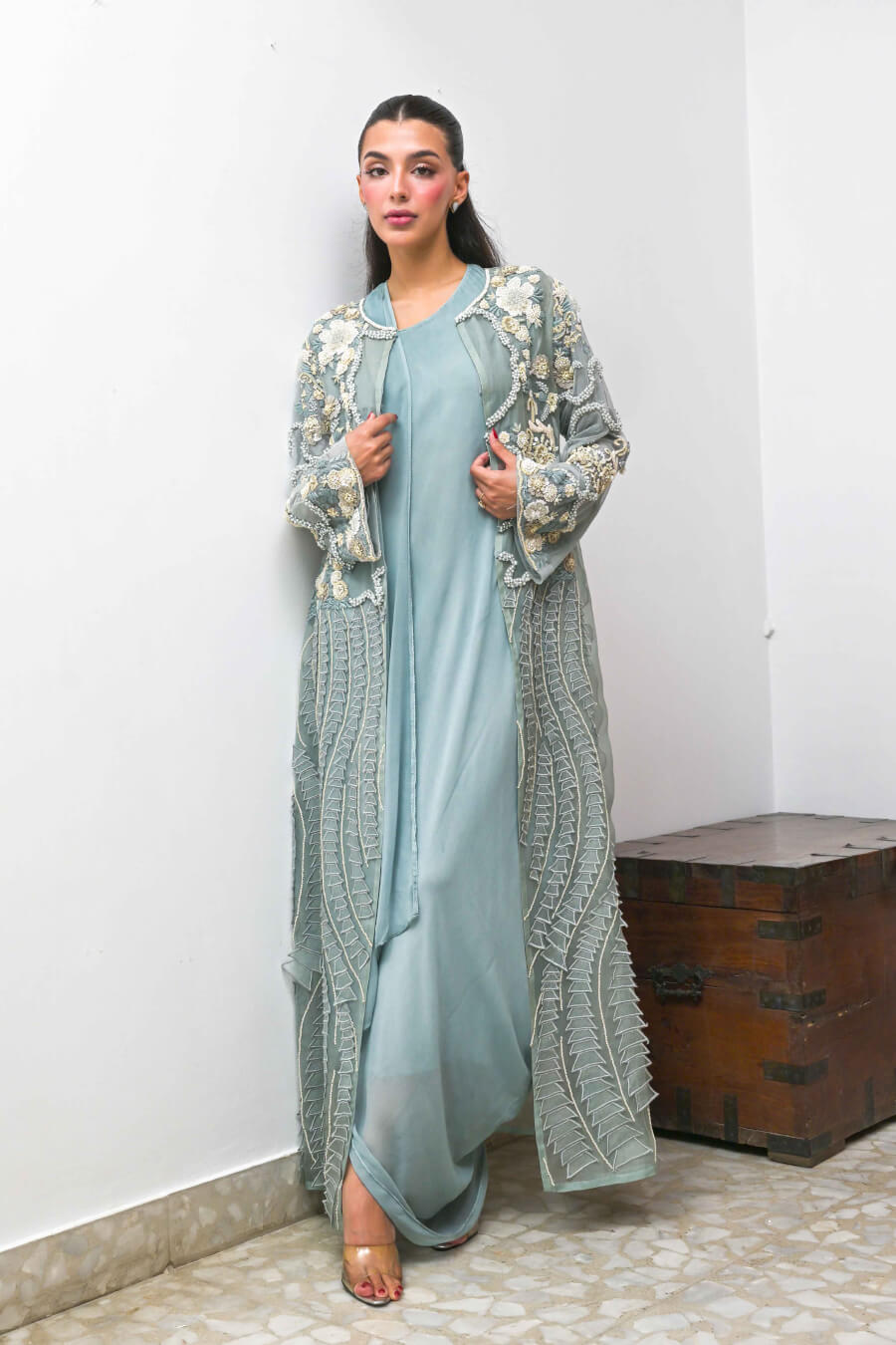 Mint jacket & Dress