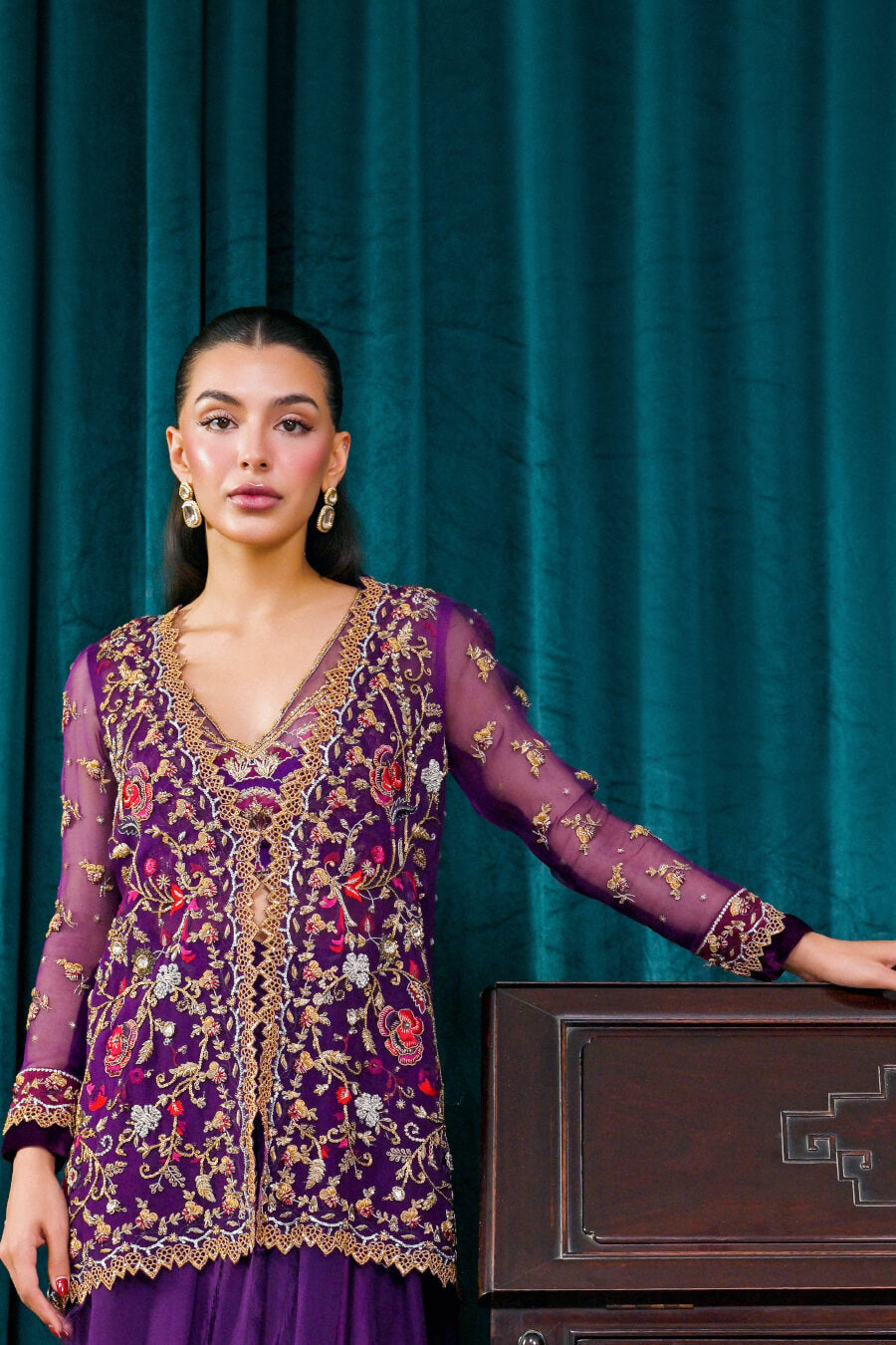 Jaipur Jacket, Skirt & Duputta