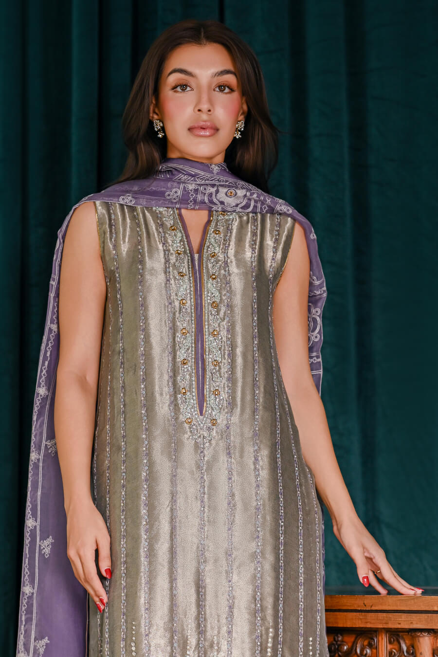 Athena Shirt , Duputta & Izaar