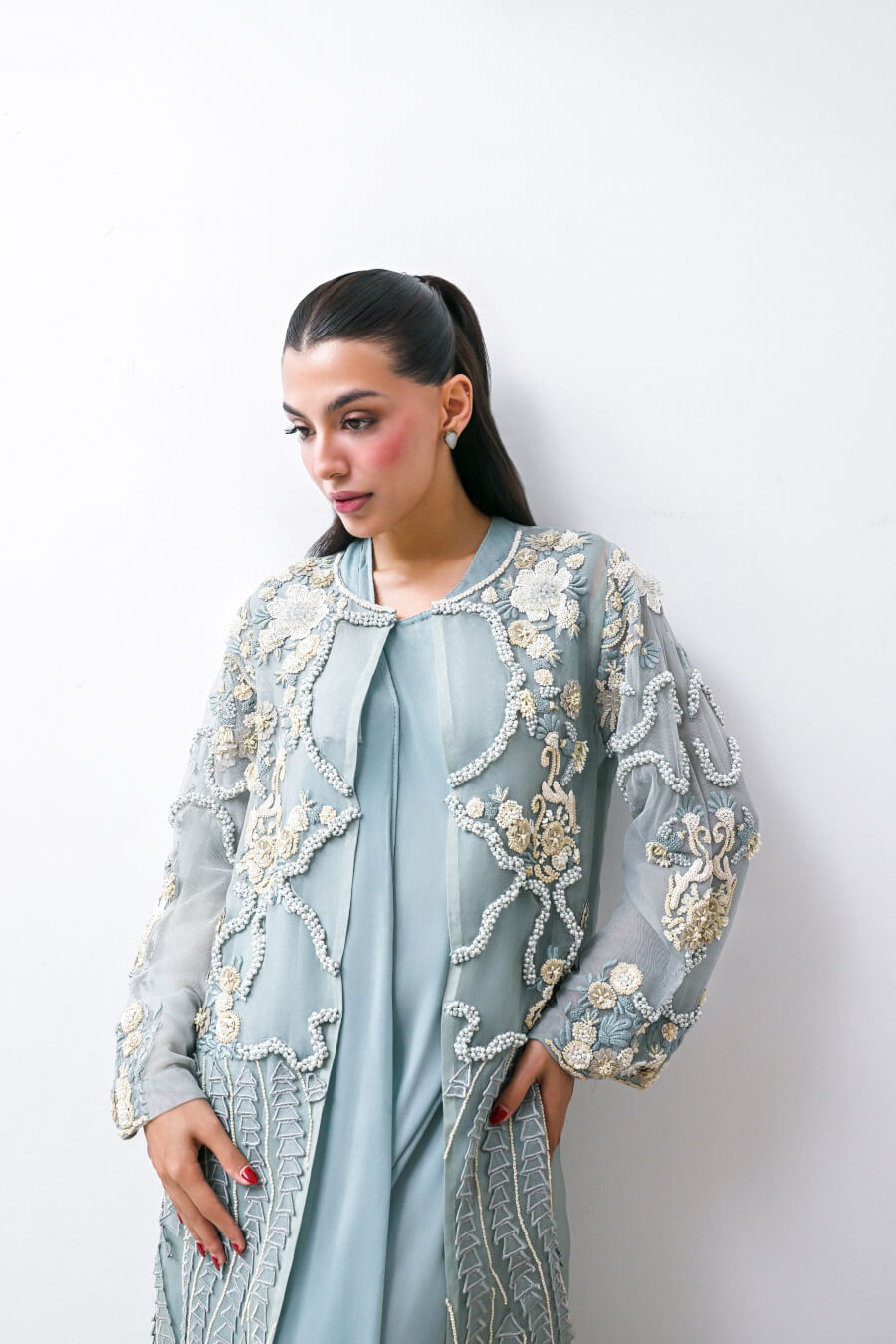 Mint jacket & Dress