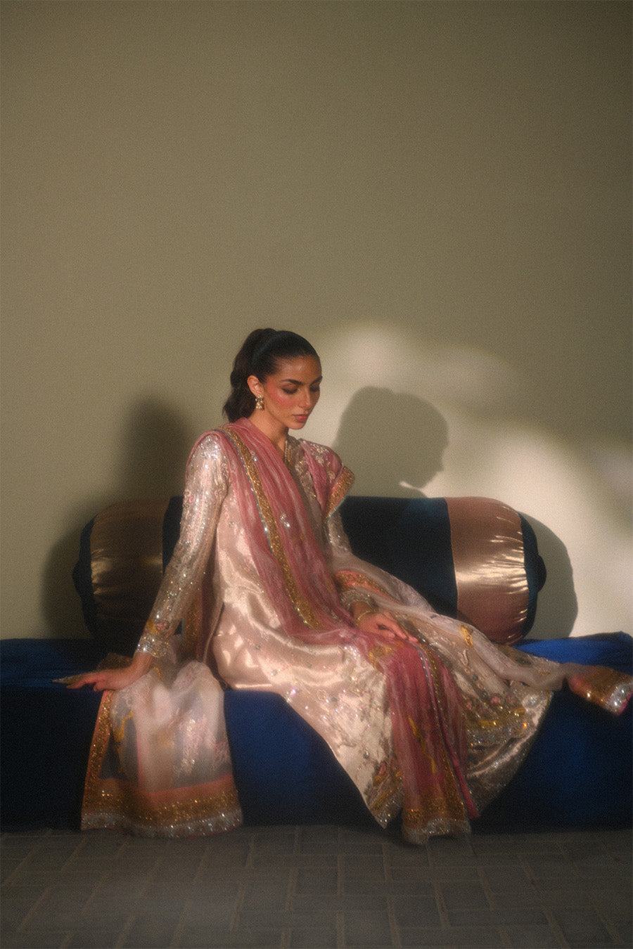 Titli shirt w/duputta & dhaka