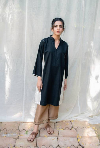 Meron black Kurta