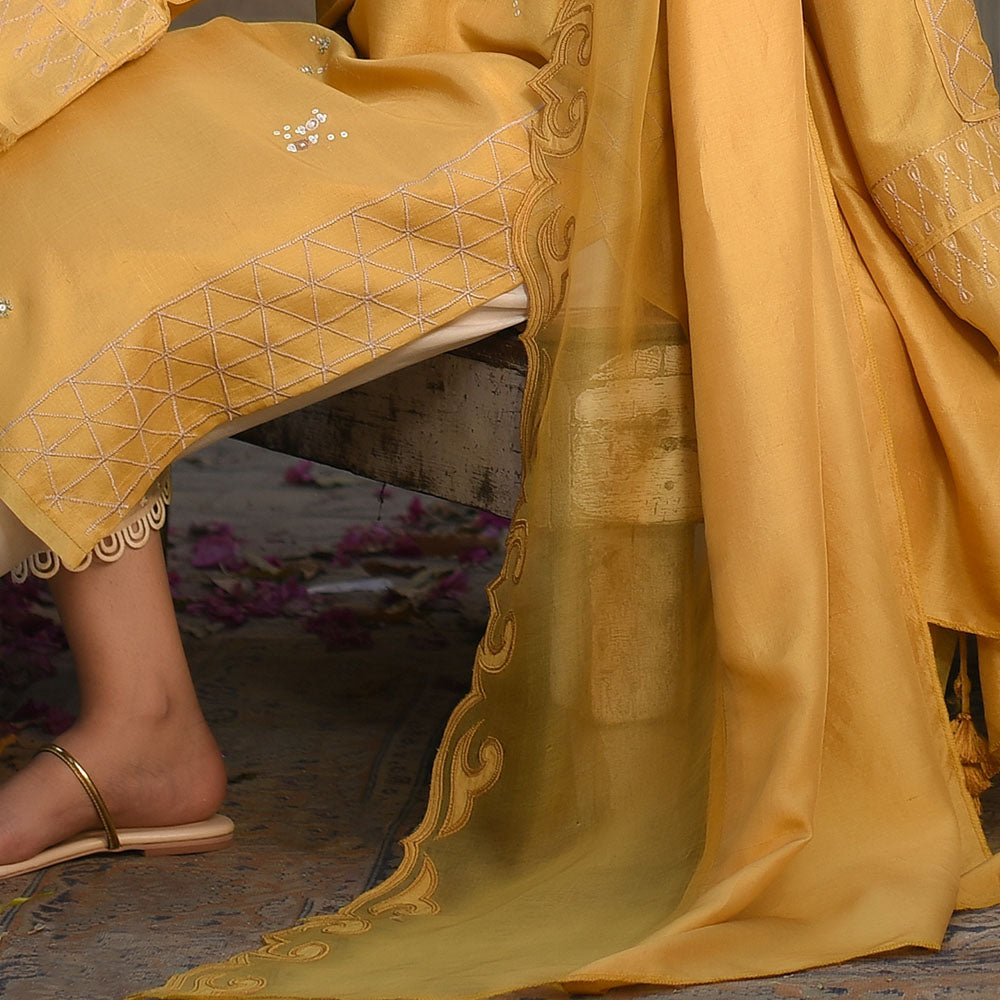 Marigold Yellow Kurta