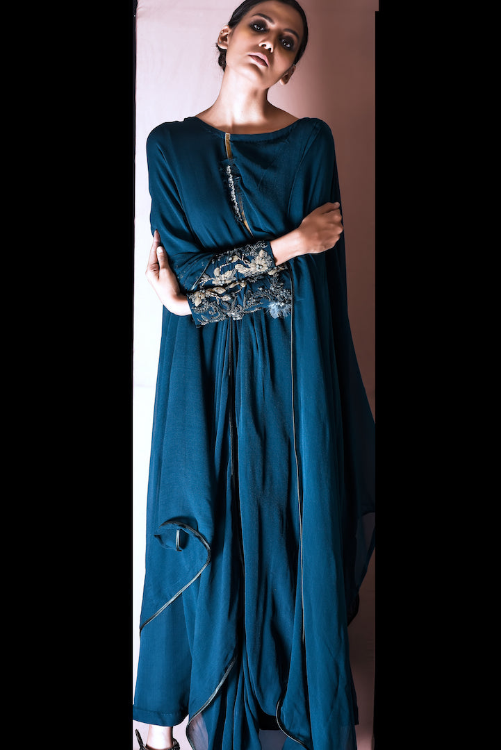 Teal Kaftan