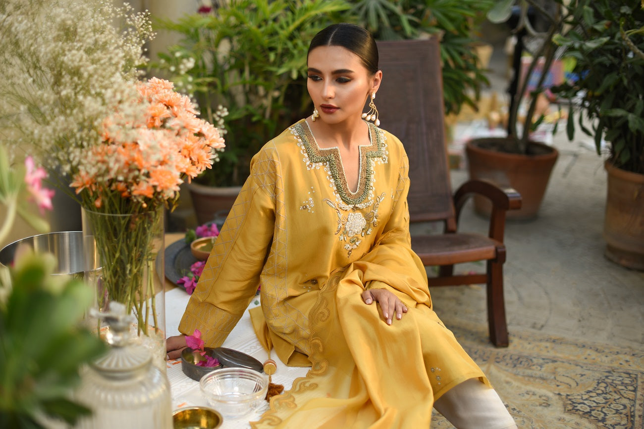 Marigold Yellow Kurta