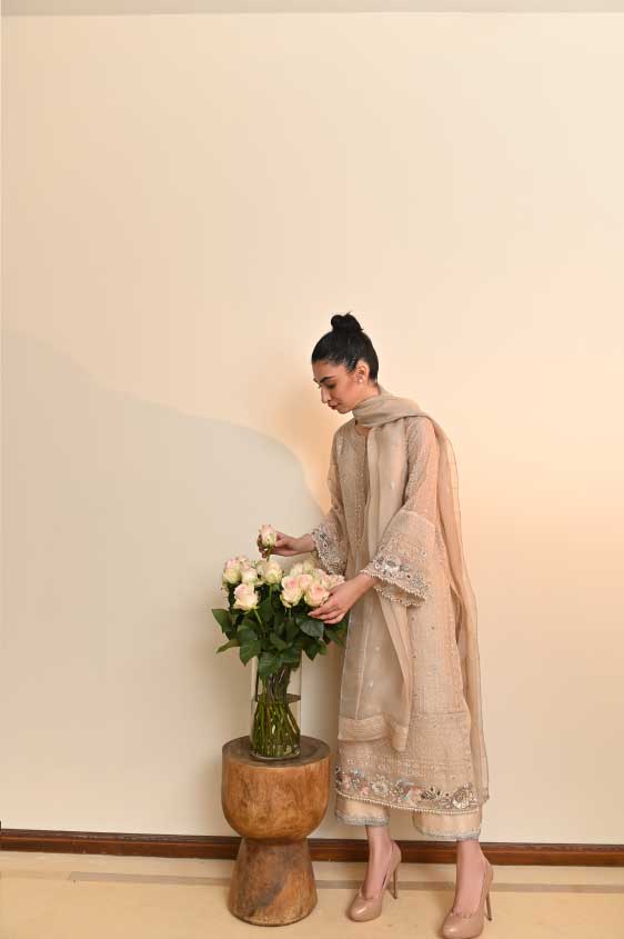 Flora shirt w / duputta