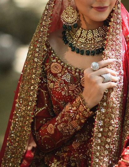 Raani red bridal